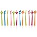 Super Funny Free Bending Hand Sign Ballpoint Pen/Student Gift Pen, 12pcs/lot