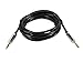 Monoprice Audio Cable - 6 Feet - Black | 3.5mm Stereo Male to 3.5mm Stereo Male Gold Plated Cable for Mobile