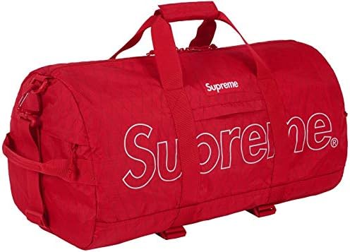 Supreme FW18 Duffle Bag Red Brand New 100% Authentic Real