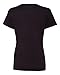 Hanes Women's Nano V-Neck T-Shirt  Black Large