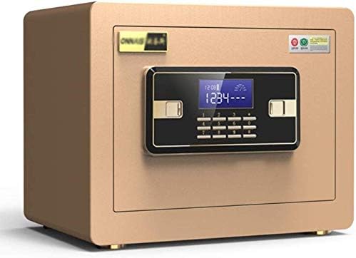 金庫ホーム目に見えないパスワードオフィス盗難防止ミニアラームデポジットボックス25cmベッドサイドキャビネットセキュリティクローゼット35 25 25cm B08r5skd1w 700円