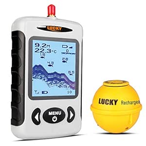 SISHUINIANHUA - Detector de Peces Sonar inalámbrico ...