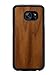 Galaxy S7 Walnut Wood Traveler Case by Carved, Unique Real Wooden Phone Cover (Rubber Bumper, Fits Samsung Galaxy S7)