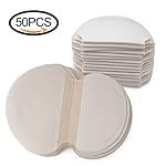 Gospire 50 pcs (25 Pair) Disposable Underarm Pads Armpit Sweat Pads Perspiration Pads Shield Absorbing Anti Perspiration Odor Sheet for Women