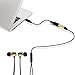 PLAY X STORE 3.5mm Male to 2.5mm Female Headphone Audio Adapter (Black)