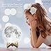 mono living Moon Light Lunar Lamp, 4.7 Inch, Night Light, 16 Color 3D Led Light Up Moon, Cool Space Boys Lamp, Decorations for Bedroom, Kids Teen Girl Baby Nursery Gift, Thanksgiving Christmas