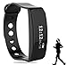 Fitness Tracker, 2017 Updated Waterproof Smart Watch, Bluetooth Smart Fitness Tracker Armband | Wristband | Bracelet and Free iOS Android APP (Standard)