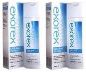 Exorex Psoriasis and Eczema Treatment Hair &amp; Body Shampoo 250ml-PACK OF 2 by Exorex