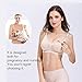 Nursing Bra Maternity 3 Pack Seamless with Removable Spill Prevention Pads,XL(Fit 38B 38C 36C 36D 34D 34DD 32DDD 30F 40B),Assort