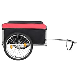 PEXMOR Foldable Bike Cargo Trailer, Bicycle Luggage