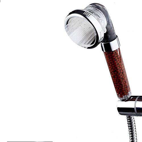 Inchant Showerheads, Negative Ionic Shower Heads Turbocharged Pressure Filtered Handheld 30% Water Saving Purifiers Water Remove Chlorine with Energy Ball Filtration for Fixing Dry Skin & Hair