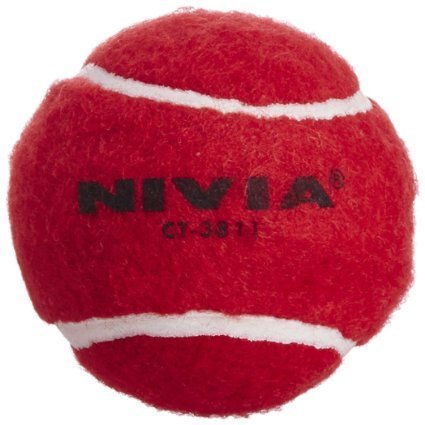 Nivia Heavy Tennis Ball Cricket Ball (Pack of 6)
