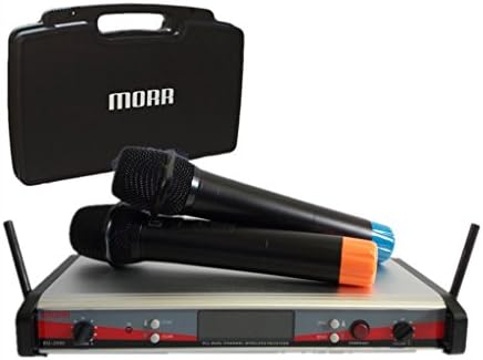 Professional 200 Channel UHF Handheld Wireless Microphone System - Morr Audio