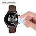FINENIC Compatible for Fossil Gen 5 Carlyle HR Smartwatch Tempered Glass Screen Protector 【3 PCS】