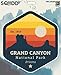 Squiddy Grand Canyon National Park Arizona - Vinyl Sticker Decal for Phone, Laptop, Water Bottle (3