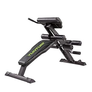 Tunturi CT80 Rugtrainer & buiktrainer/bank/core trainer/hyperextension – inklapbaar, voor thuis