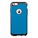 Phone 6s Plus Case, LUVVITT [Ultra Armor] Shock Absorbing Case Best Heavy Duty Dual Layer Tough Cover for Apple Phone 6/6s Plus Black /Metallic Blue