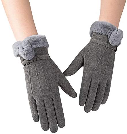 手袋 レディース Candybay 国際ブランド グローブ 裏起毛 スエード 保温 防寒 通学 通勤 ギフト 暖かい 冬 誕生日 クリスマス 五本指 プレゼント かわいい 秋 保温性抜群
