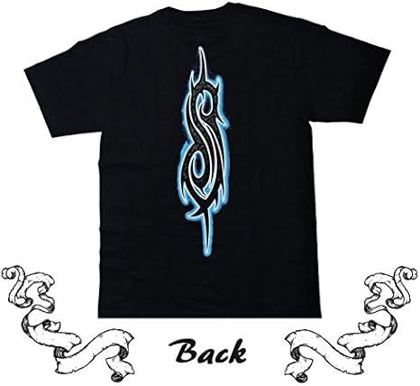 Amazon ロックtシャツ Slipknot スリップノット かっこいいイラスト Gts049 S Xs表記 サイズ 黒色 Tシャツ カットソー 通販