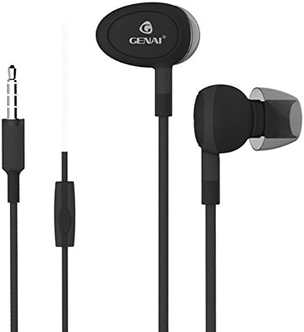 GENAI In Ear Headphones Strong Noise Reduction Mic controller Headphone