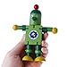 Wooden Robot Toys Green Wooden boy Toys,Toddlers Fidget Toy,Bending-Shaped Toy Robot Playing Set(6 Pack)