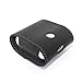 AirPods Case, AhaStyle PU Leather Magnet closure Protective Cover for Apple AirPods - Black