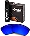 IKON LENSES Replacement Lenses For Oakley Fuel Cell Sunglasses - Deep Blue Mirror (Polarized)