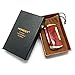 Torch Lighter Cigars Double Jet Flame Lighter with Cigar Punch Cutter (Brown Grain)thumb 4