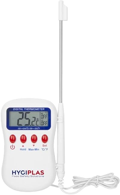 Hygiplas Multistem Digital Thermometer Kitchen Food Temperature Probe
