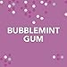ORBIT Gum Bubblemint Sugar Free Chewing Gum, 55 Piece Bubble Gum Bottle