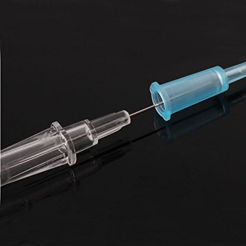 IPINK-Pack of 5 Catheter Piercing Needles Tattoo Piercings Tool 14G-22G (5 Pieces of 14G)
