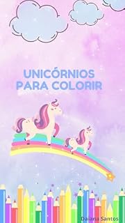 Livro Unicórnios para colorir: Mundo Mágico