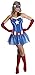 Secret Wishes Women's Marvel Universe American Dream Costume Tutu Dress and Mask, Multicolor, Medium