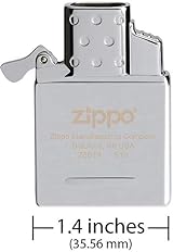 Zippo Butane Single Flame Insert Windproof Lighter Blue Flame Refli llable Gift view 3