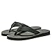 Duckmole Mens Flip Flops Large Size Wide Platform Thong Athletic Sport Sandals Lightweight Beach Slipper Black Size 11