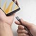 RAMPOW Fast Charging USB C Cable [6.5ft, 2-Pack, QC 3.0] - Nylon Braided USB Type C Cable - 3A Charger Cable for S9/S10/S20/S8/Note 9/10, LG G7/V20 and More - Silver
