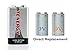 Tenergy Combo: 4pcs 9V 600mAh Li-ion Rechargeable Batteries