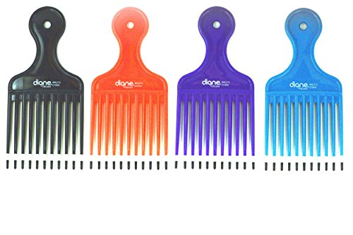 Mebco Medium Double Dipped Pik L212D Color: Get all 4 colors, Hair brush, hair comb, long hair, short hair, won't hurt your scalp, double dipped to protect hair, won't pull on your hair, adults and kids, boys and girls, plastic, cosmetic...