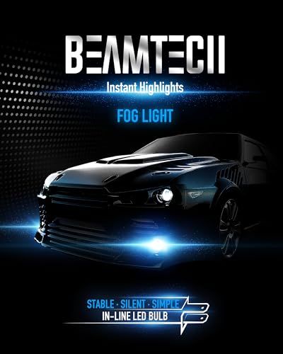 BEAMTECH H11 Bombilla LED antiniebla, bombillas LED Powersports para ...
