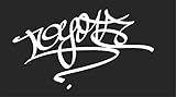 TOYOTA vinyl decal sticker TRD RACING DEVELOPMENT Camry Tacoma Tundra 4Runner (white)