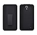 Samsung Galaxy Mega 2 Case, Black Belt Clip Holster Armor Protective Case, Defender Cover (Black) (SHELL HOLSTER COMBO) (BLACK HOLSTER SHELL COMBO)