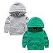 ALALIMINI Toddler Sweatshirt Pullover Hoodies Sweater for Boys&Girls with Big Pocket 2T 3T 4T 5T