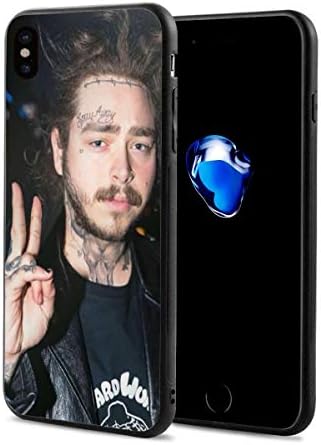 Post Malone Personalized Screen Protector Rugged Cover Dust-Proof Shockproof Drop-Proof Scratch-Resistant Shell for Apple iPhone X Case 5.8 Inch