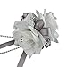 Angel Isabella Double White Roses Wrist Corsage for Prom, Party, Wedding