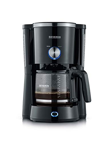 Severin KA 4820 Kaffeemaschine TypeSwitch, 1000 W, 1,25 l, Schwarz