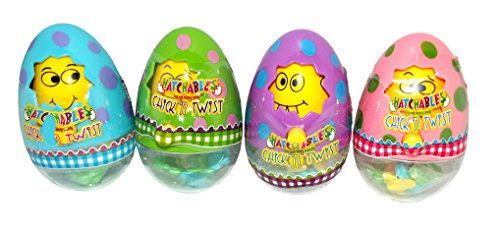 Easter Hatchables Chick N Twist Chewy Candy, 0.35 Ounce, Assorted - Color Varies