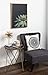 Kate and Laurel Sylvie Succulent Plant Framed Canvas Wall Art, Botanical Green with Black Background, 18x24 Gold