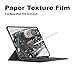 Made in Japan Paper Texture Paper-Like Anti Glare Matte Screen Protector for New iPad Pro 2018 A1876 A1983 A1895 A2014 [1 Pack] [12.9 Inch]