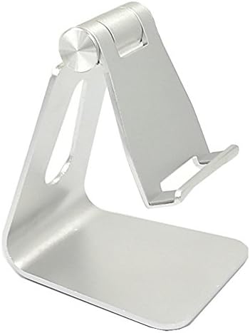 LinPin Adjustable Cell Phone Stand,270° Rotatable Strong Shaft,4 Color Choice (sliver)