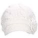 Simplicity Women's Winter Hand Knitted Beanie Newsboy Hat with Visor